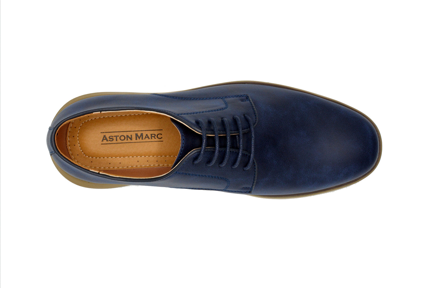 Durant Gum Bottom Oxford Shoes - Navy