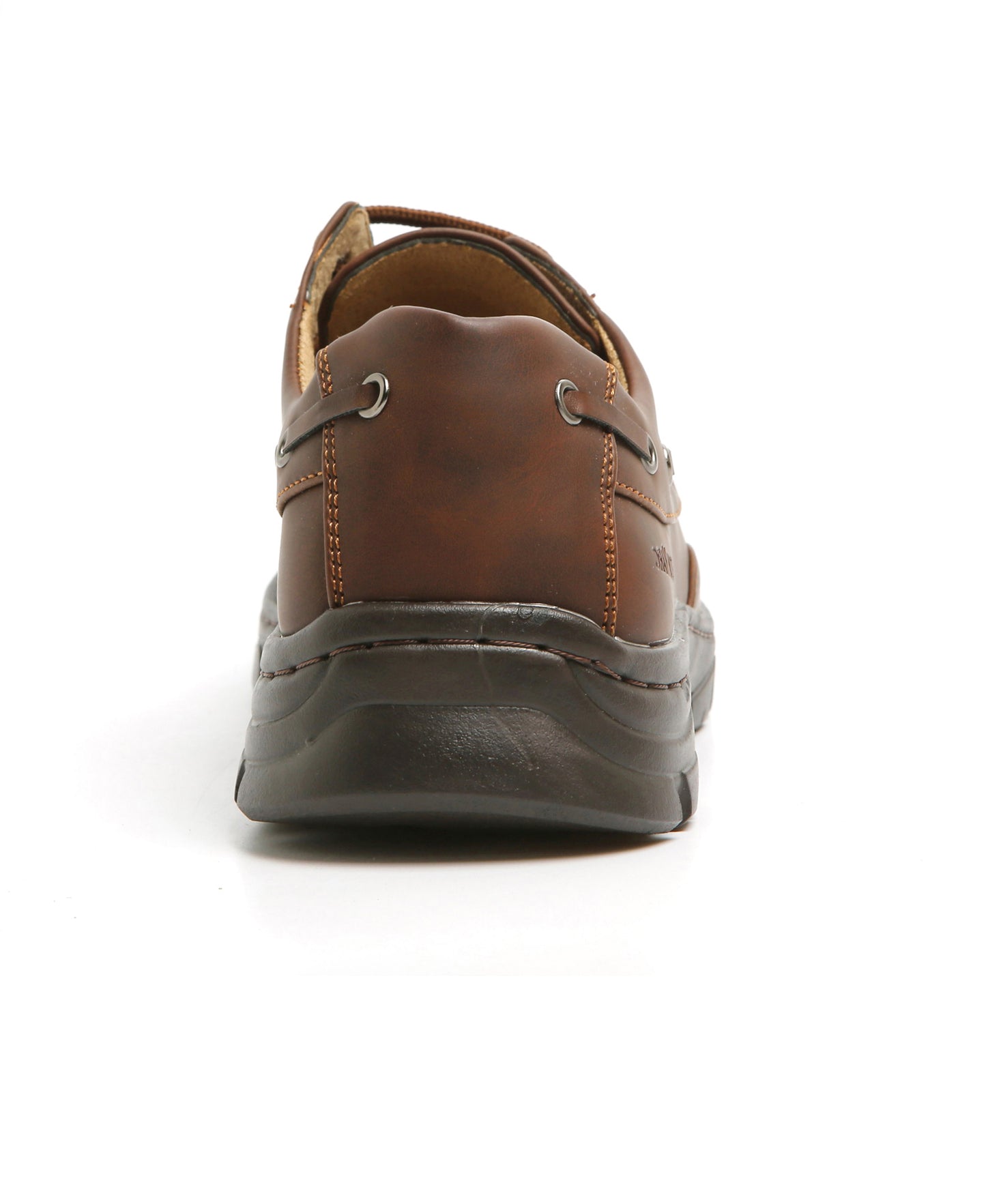 Lace-Up Comfort Shoes - Tan