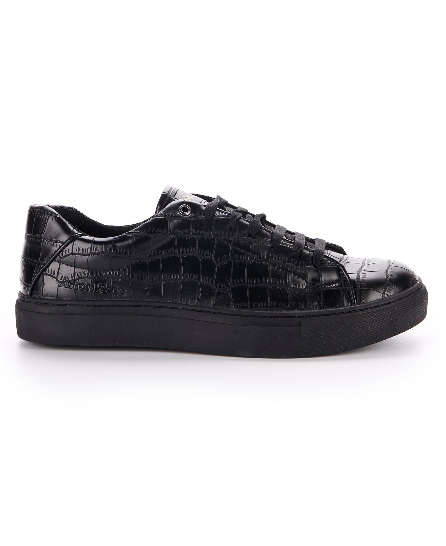 Croc Court Sneakers - Black
