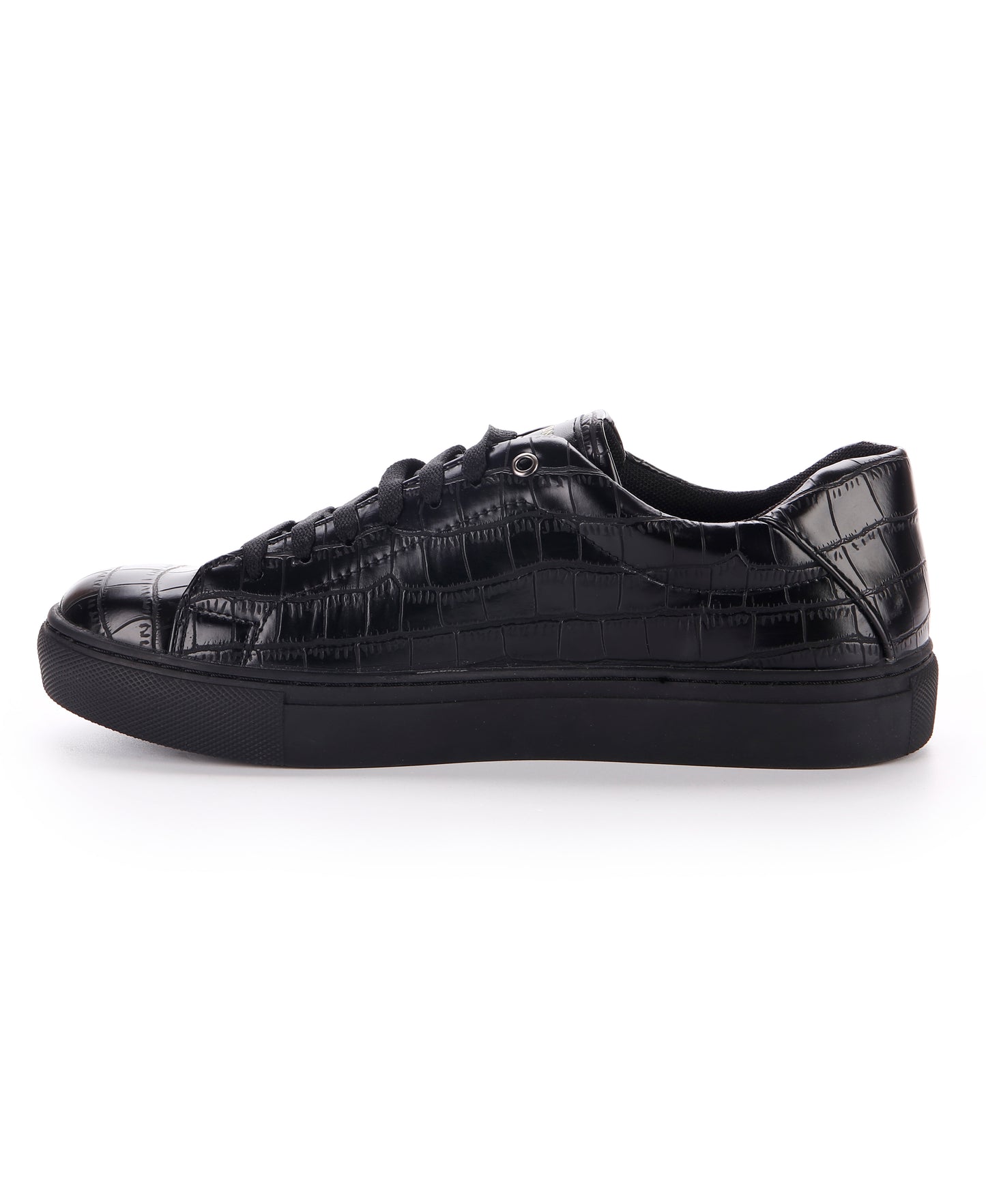 Croc Court Sneakers - Black