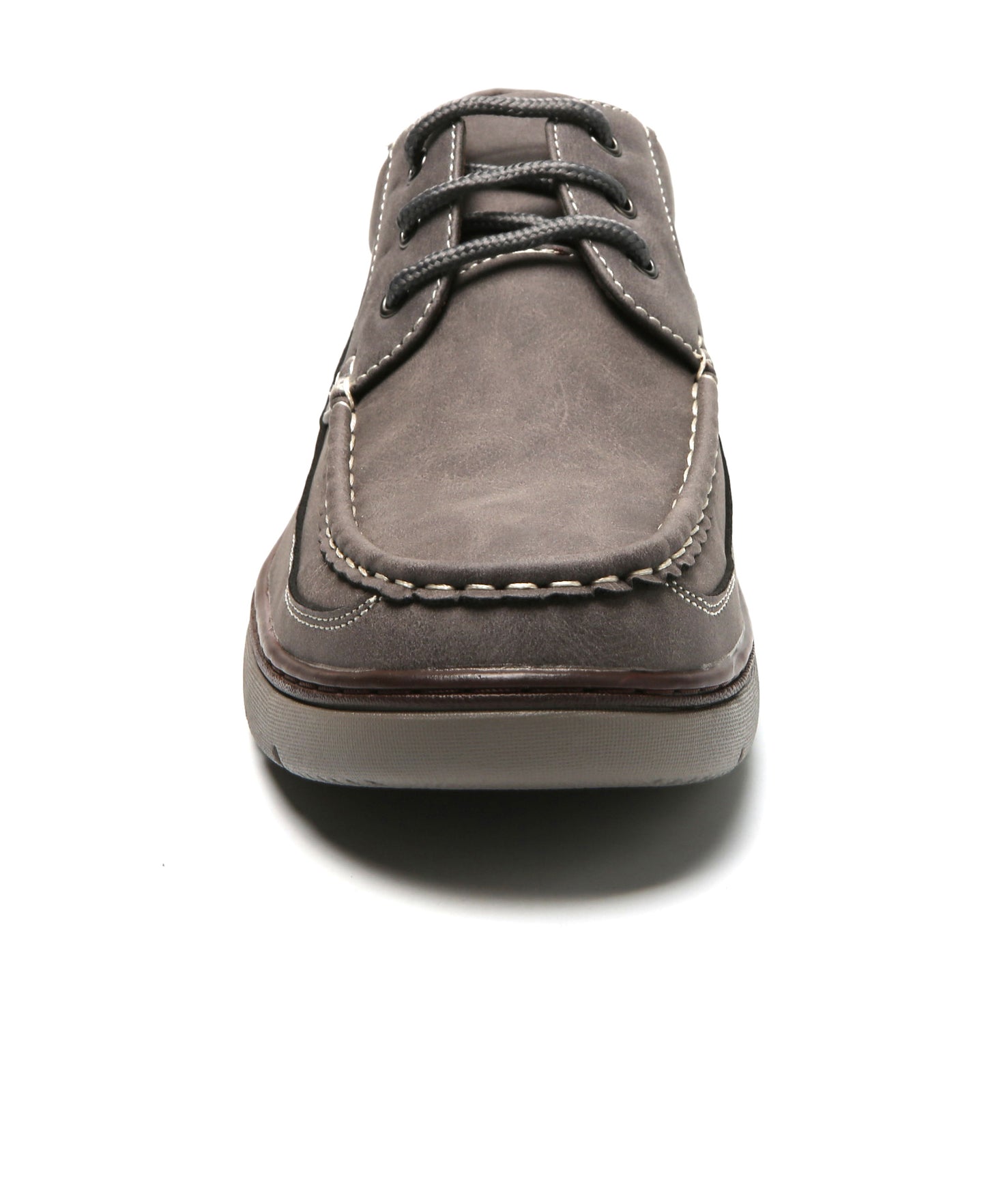 Lace-Up Comfort Shoes - Grey