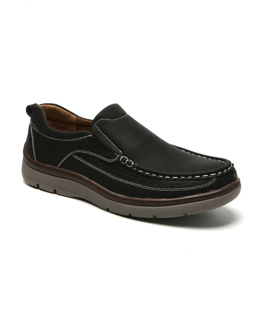 Slip On Comfort Shoes - Black