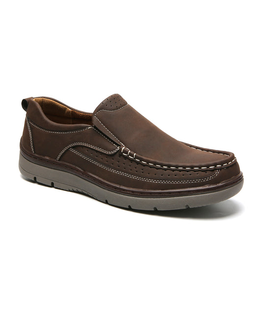 Slip On Comfort Shoes - Brown