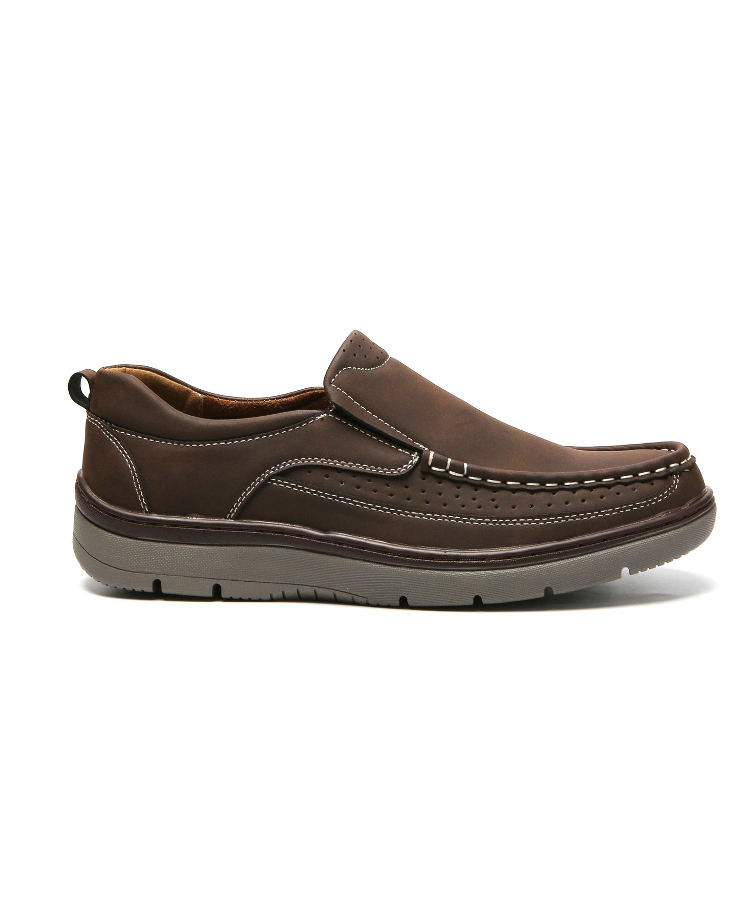 Slip On Comfort Shoes - Brown