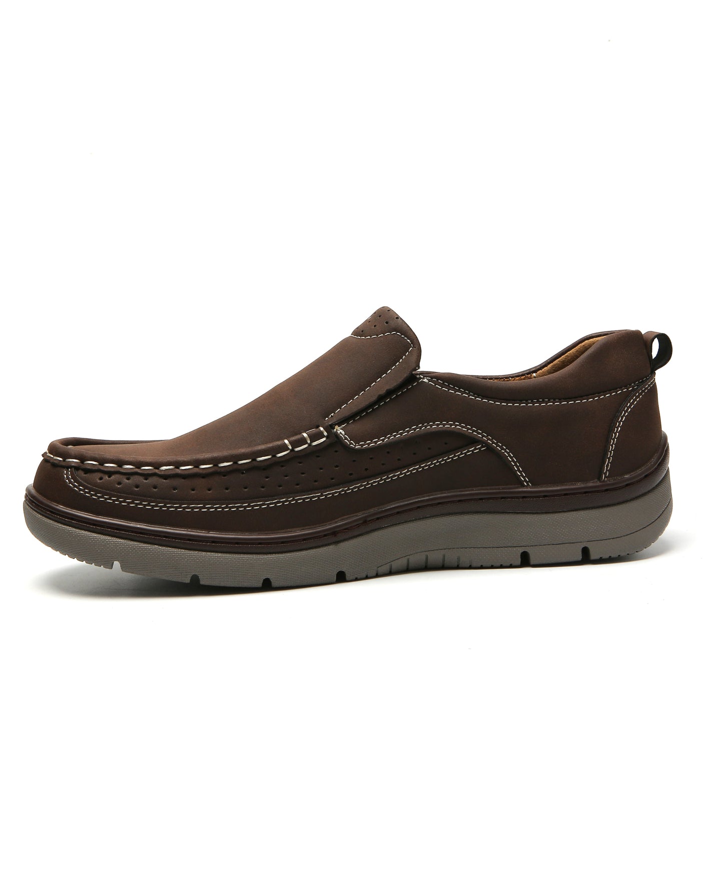 Slip On Comfort Shoes - Brown
