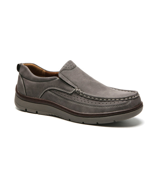 Slip On Comfort Shoes - Grey