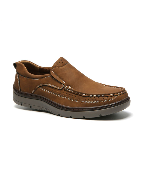 Slip On Comfort Shoes - Tan