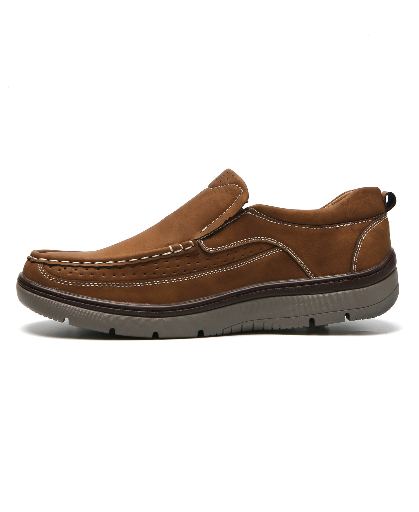 Slip On Comfort Shoes - Tan