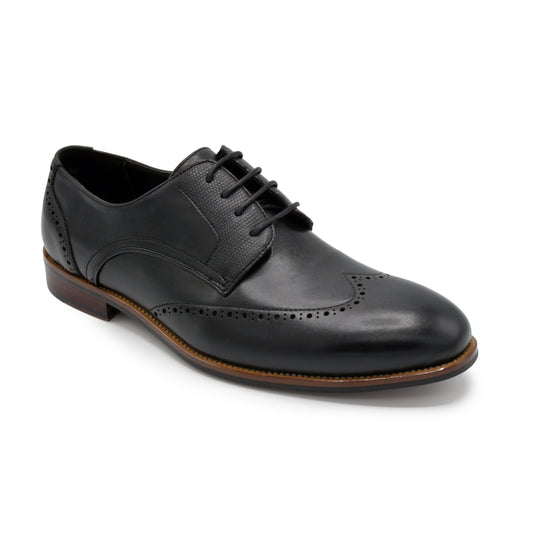 Premier Wingtip Oxford Dress Shoes - Black