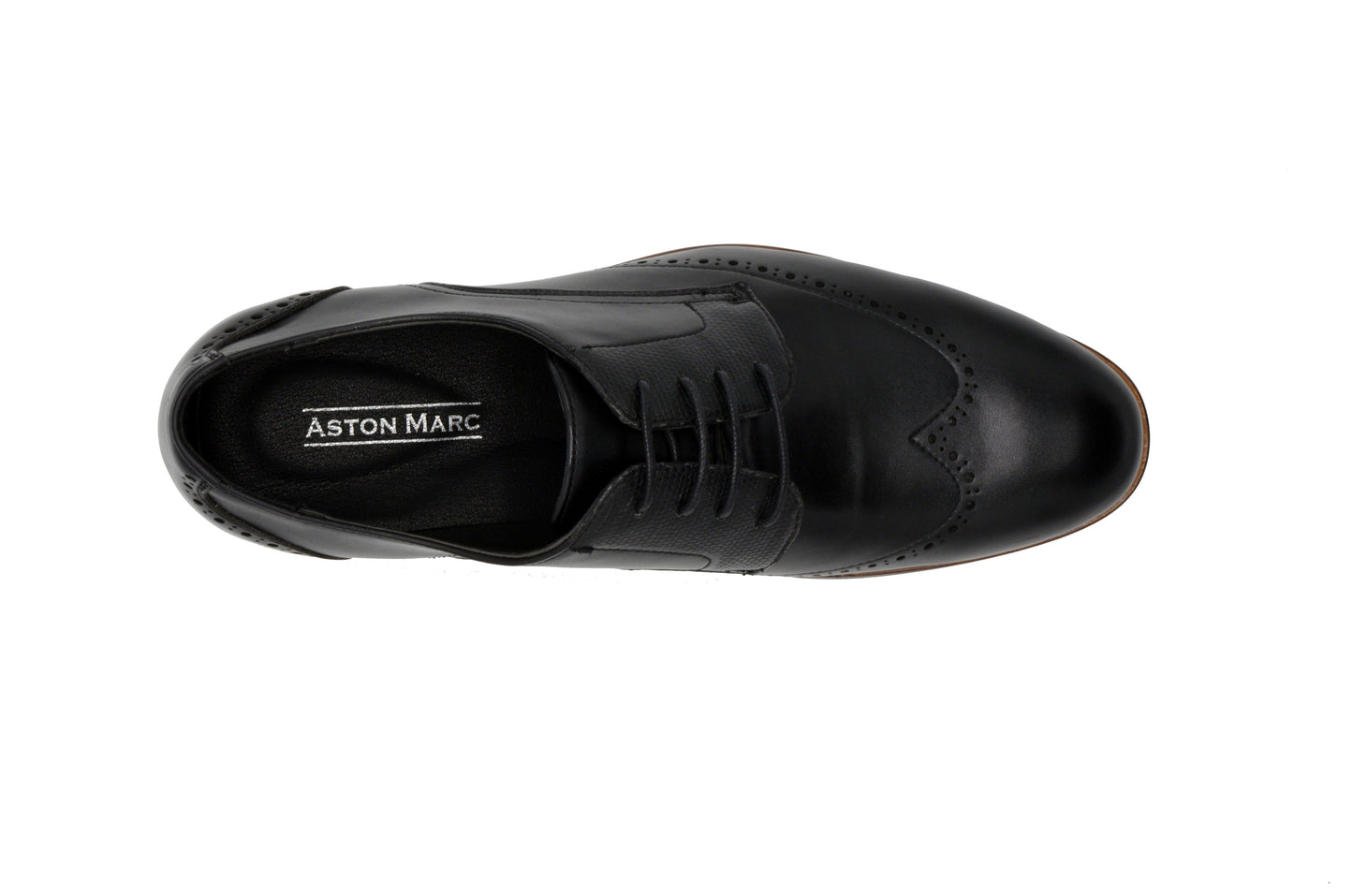 Premier Wingtip Oxford Dress Shoes - Black
