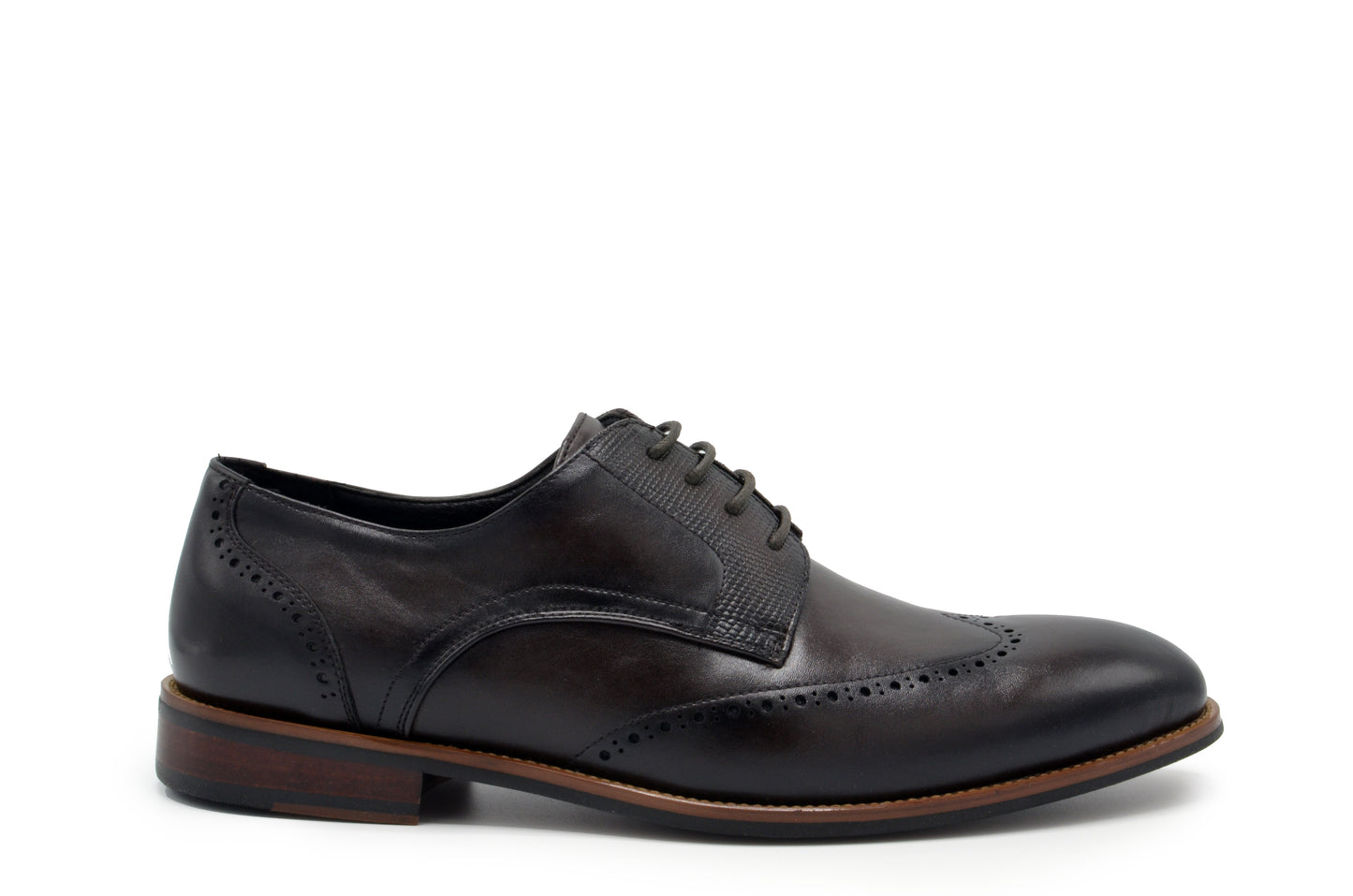 Premier Wingtip Oxford Dress Shoes - Brown