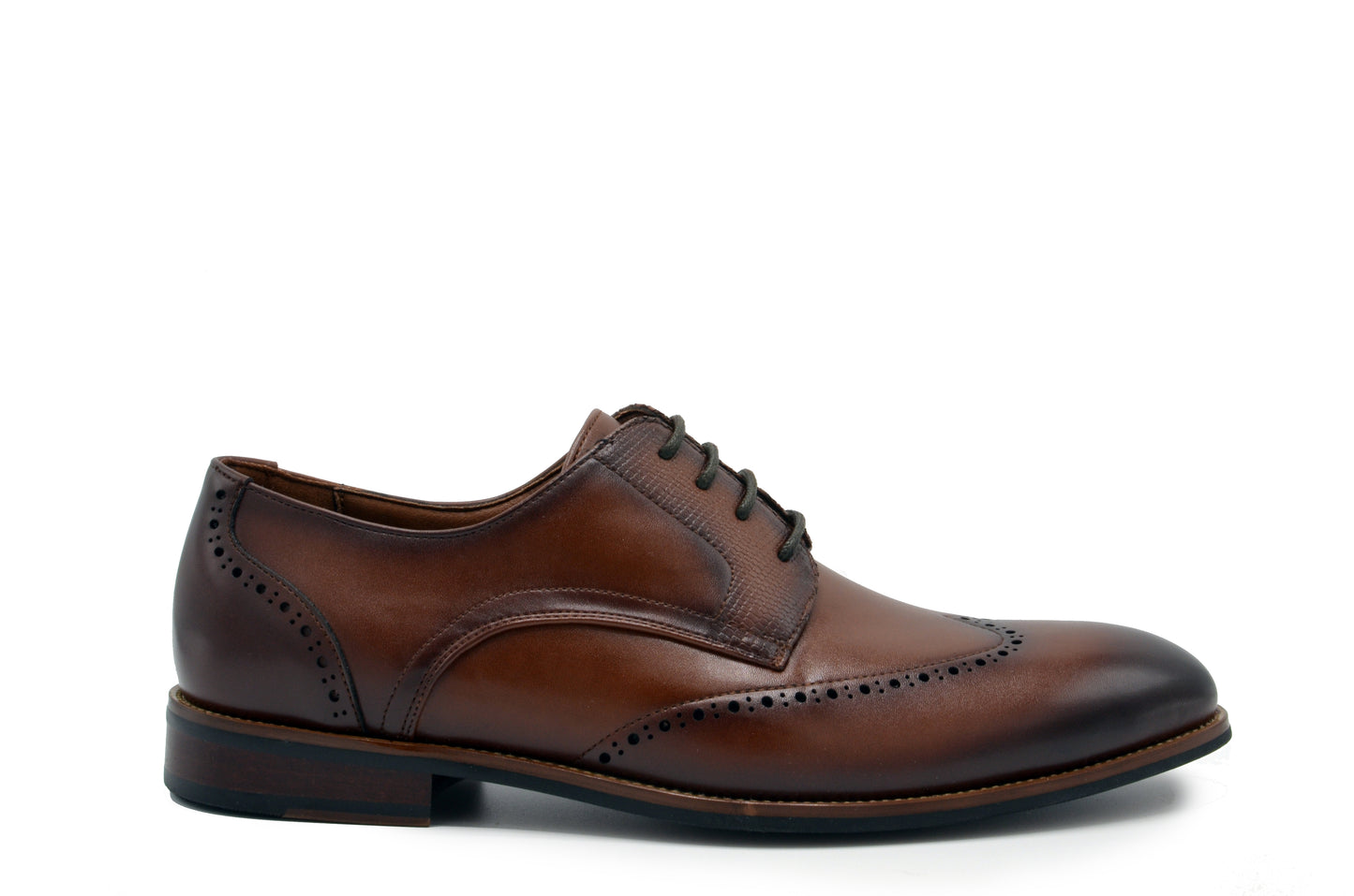 Premier Wingtip Oxford Dress Shoes - Tan