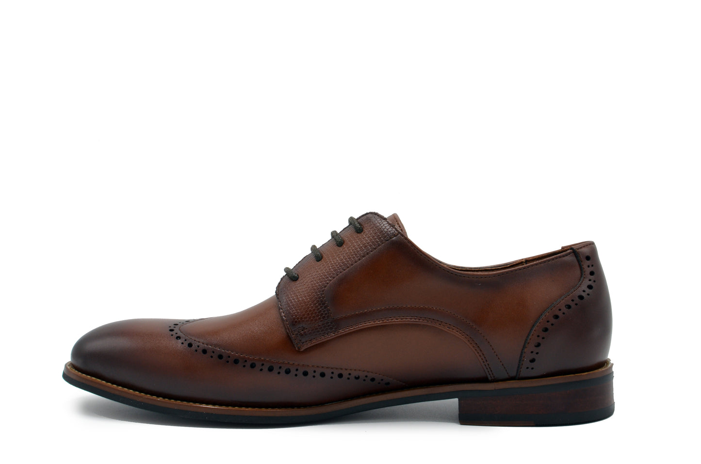 Premier Wingtip Oxford Dress Shoes - Tan