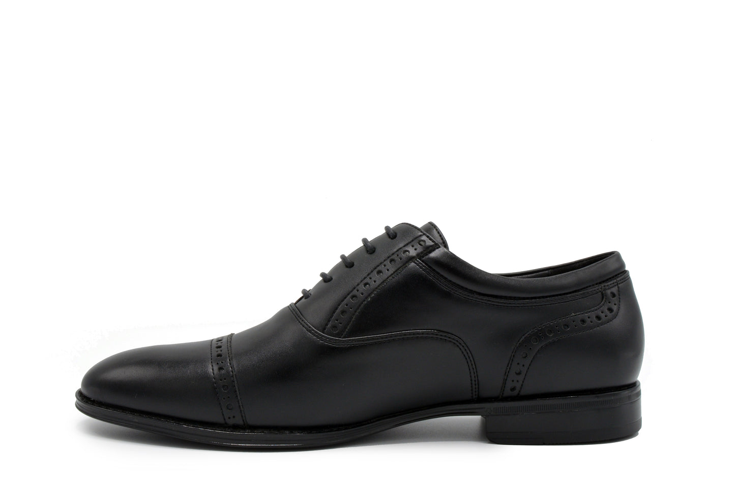 Tempo Cap Toe Oxford Dress Shoes - Black