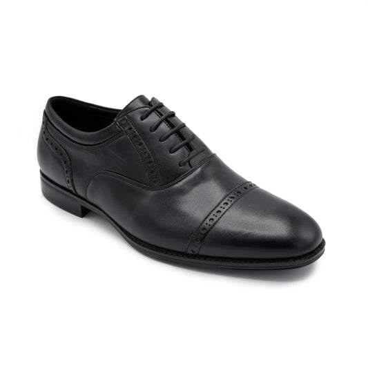 Tempo Cap Toe Oxford Dress Shoes - Black