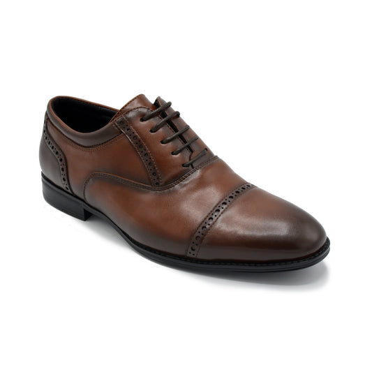 Tempo Cap Toe Oxford Dress Shoes - Brown