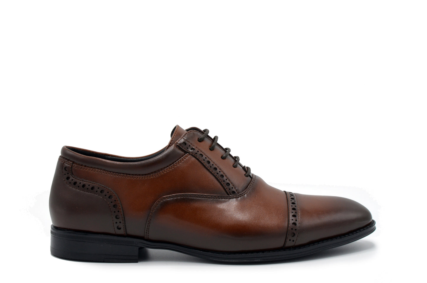 Tempo Cap Toe Oxford Dress Shoes - Brown