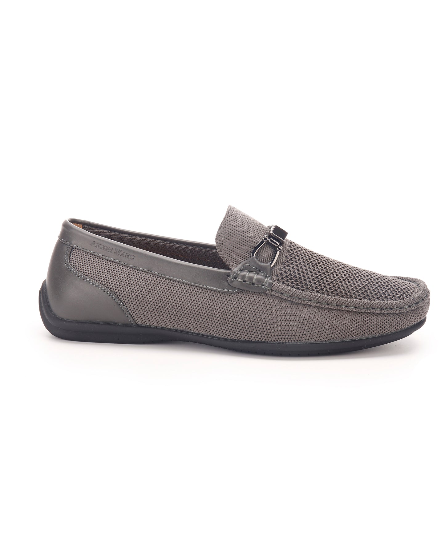 Slip On Moccasins - Grey