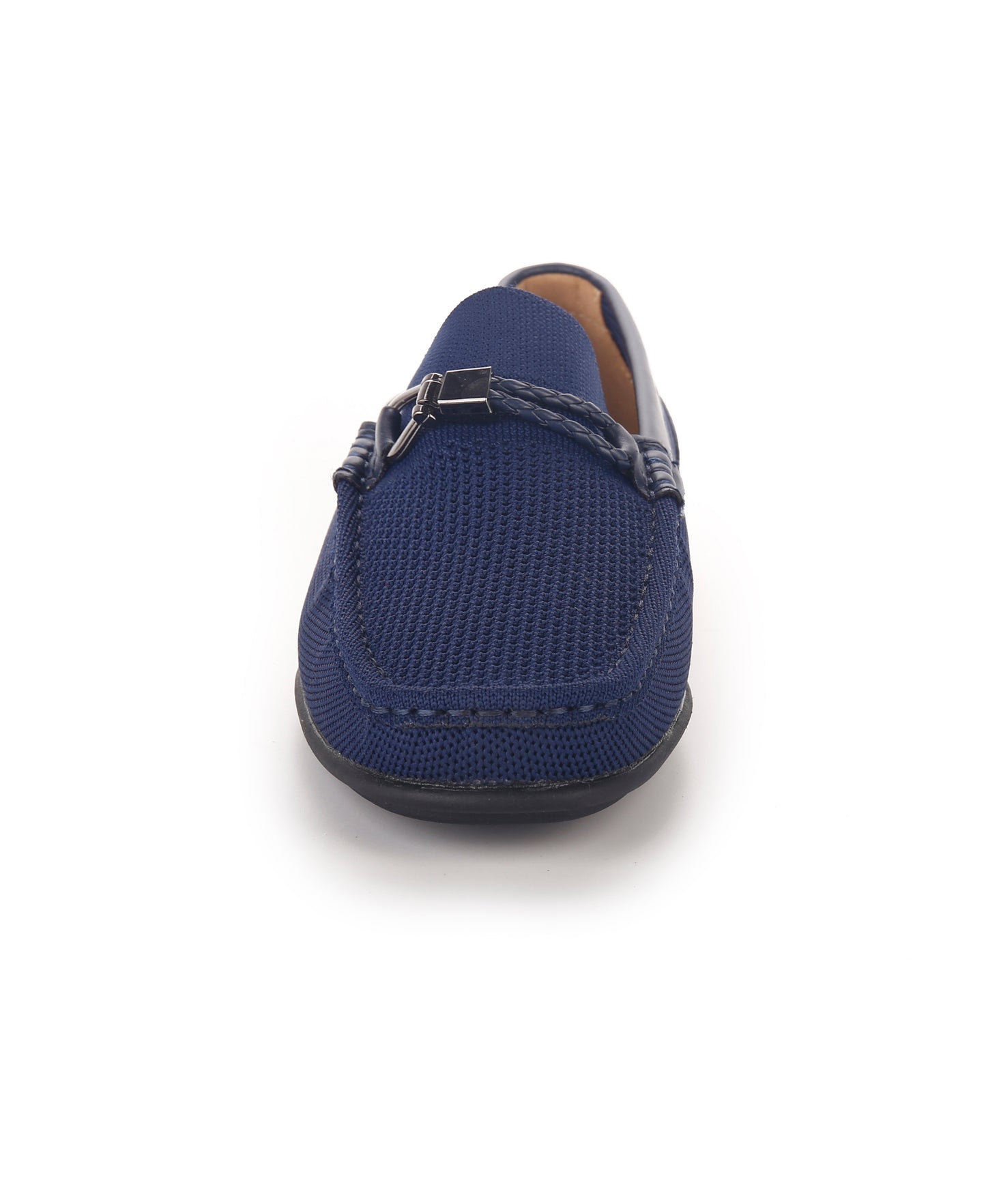 Slip On Moccasins - Navy