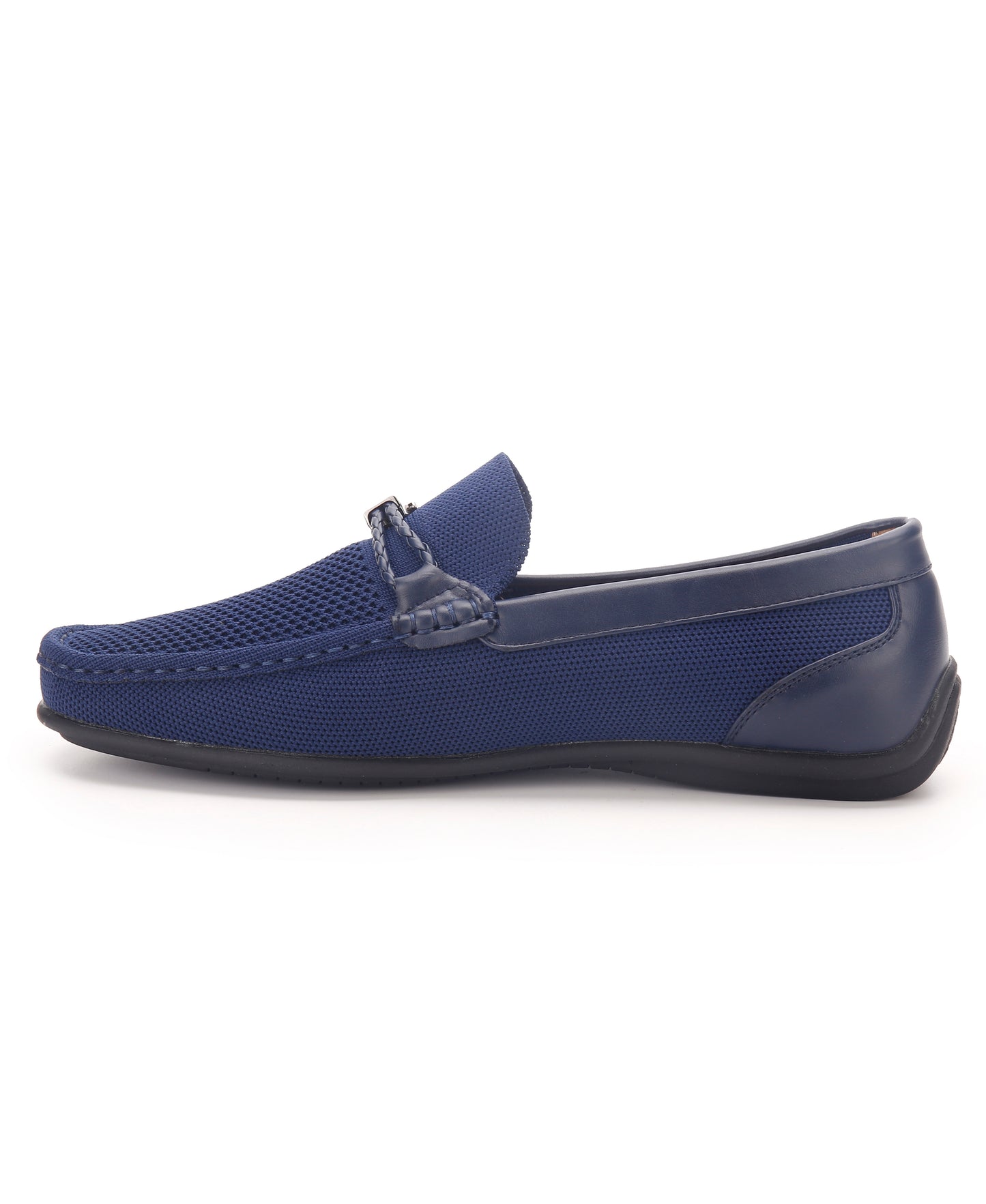 Slip On Moccasins - Navy