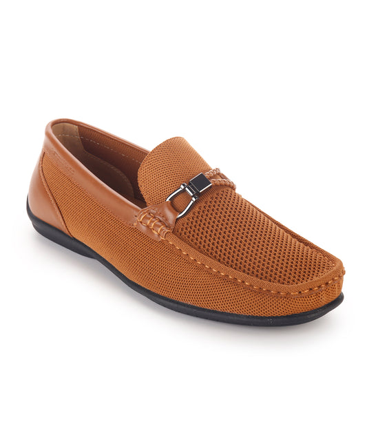 Slip On Moccasins - Tan