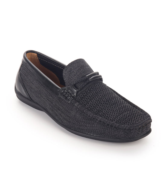 Slip On Walk Moccasins - Black