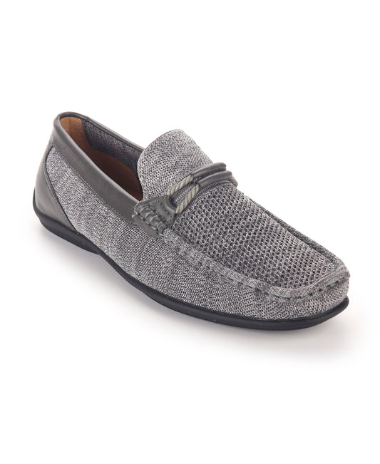 Slip On Walk Moccasins - Grey