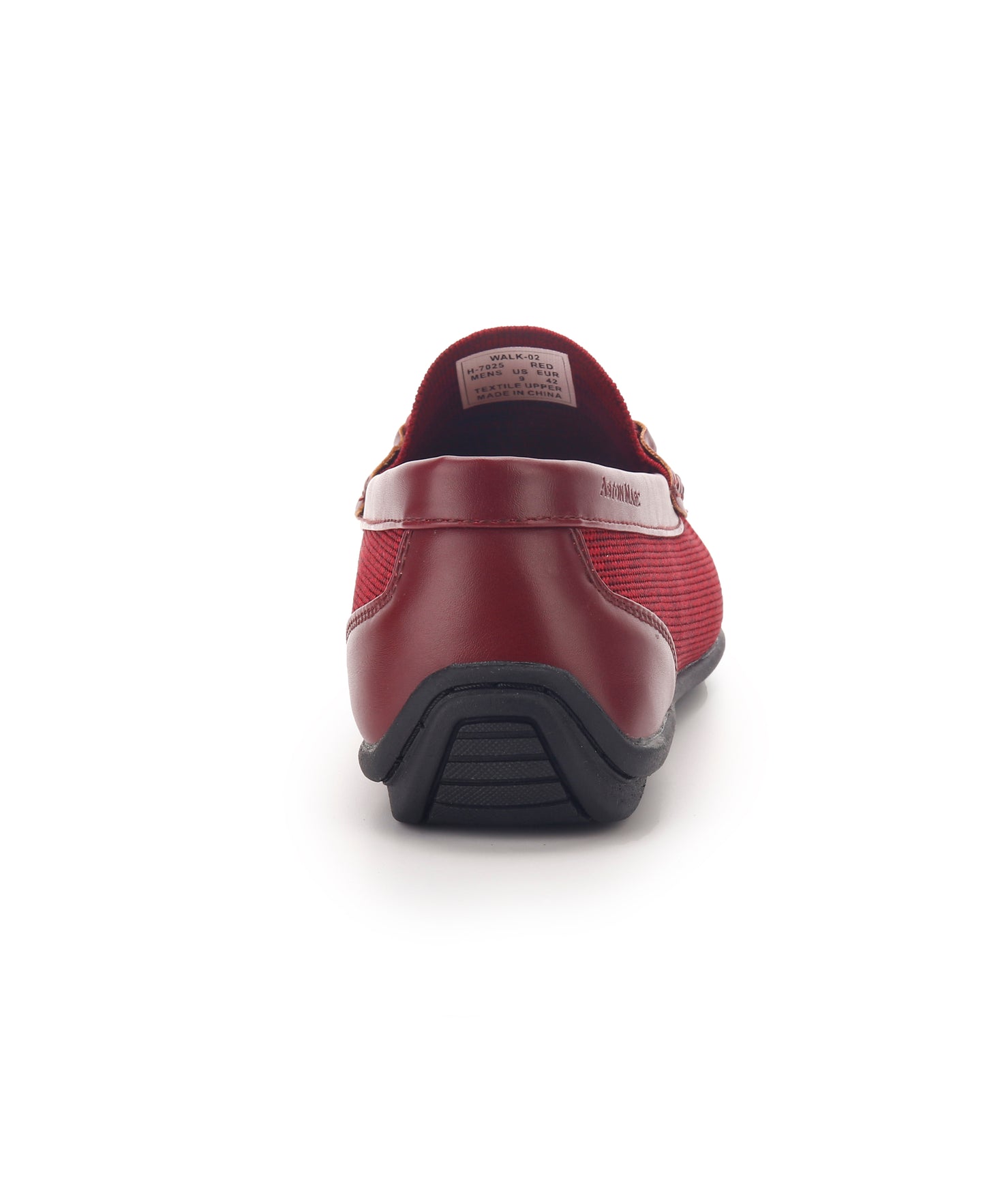 Slip On Walk Moccasins - Red