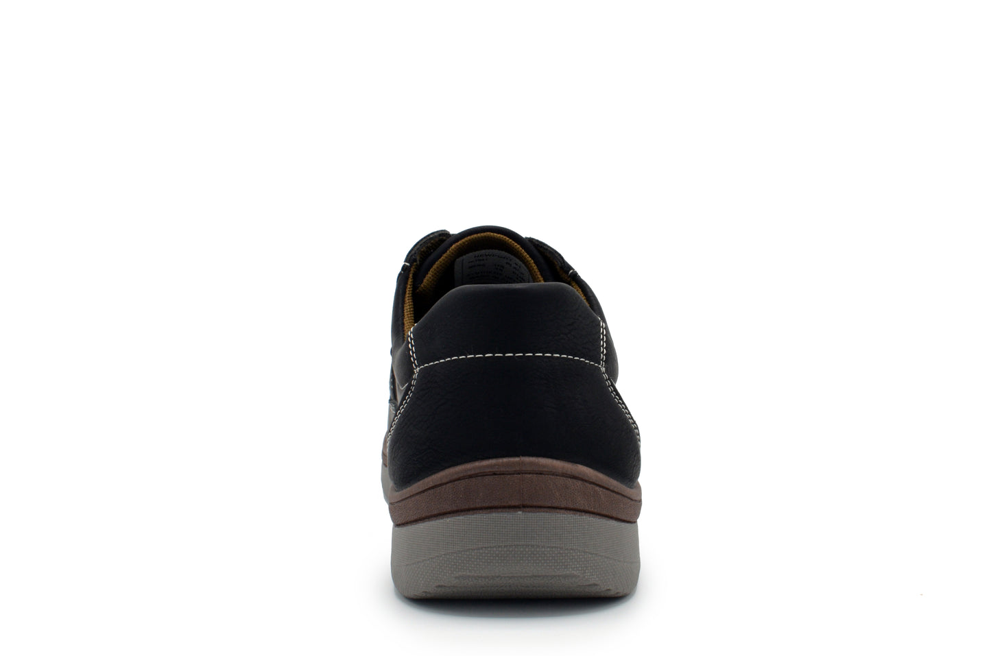 Lace-Up Moc Toe Newport Shoes - Black
