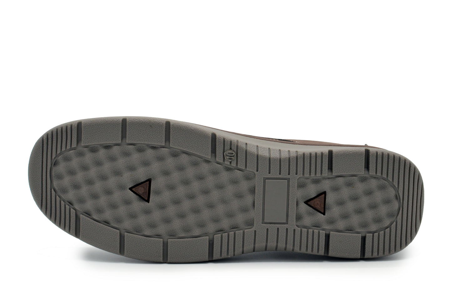 Slip On Moc Toe Newport Shoes - Brown