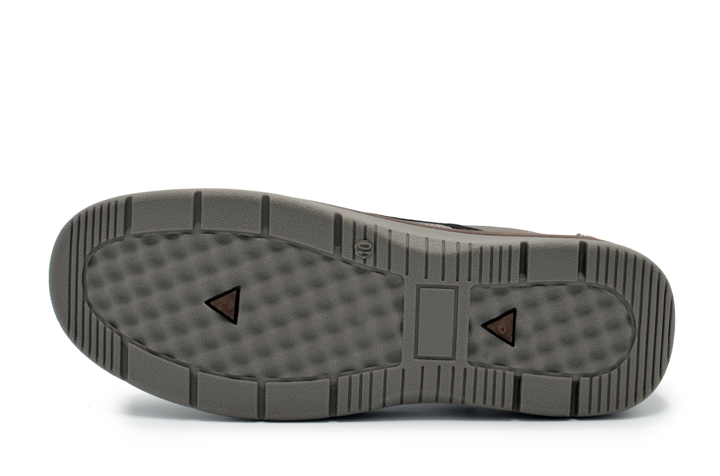 Slip On Moc Toe Newport Shoes - Grey