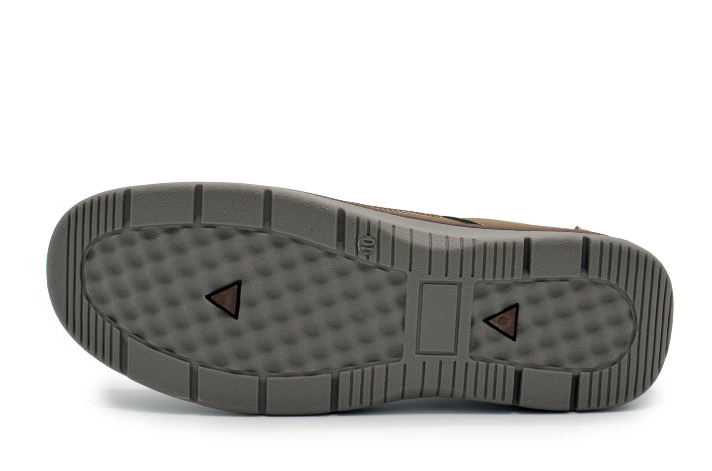 Slip On Moc Toe Newport Shoes - Tan