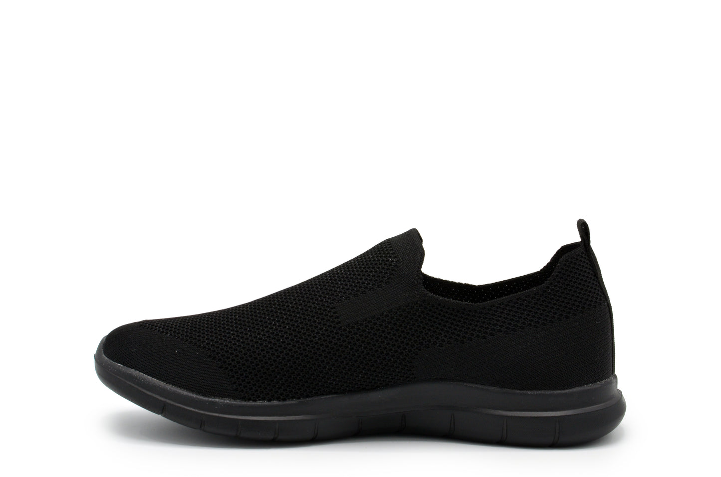 Knit Prime Sneakers - Black-Black
