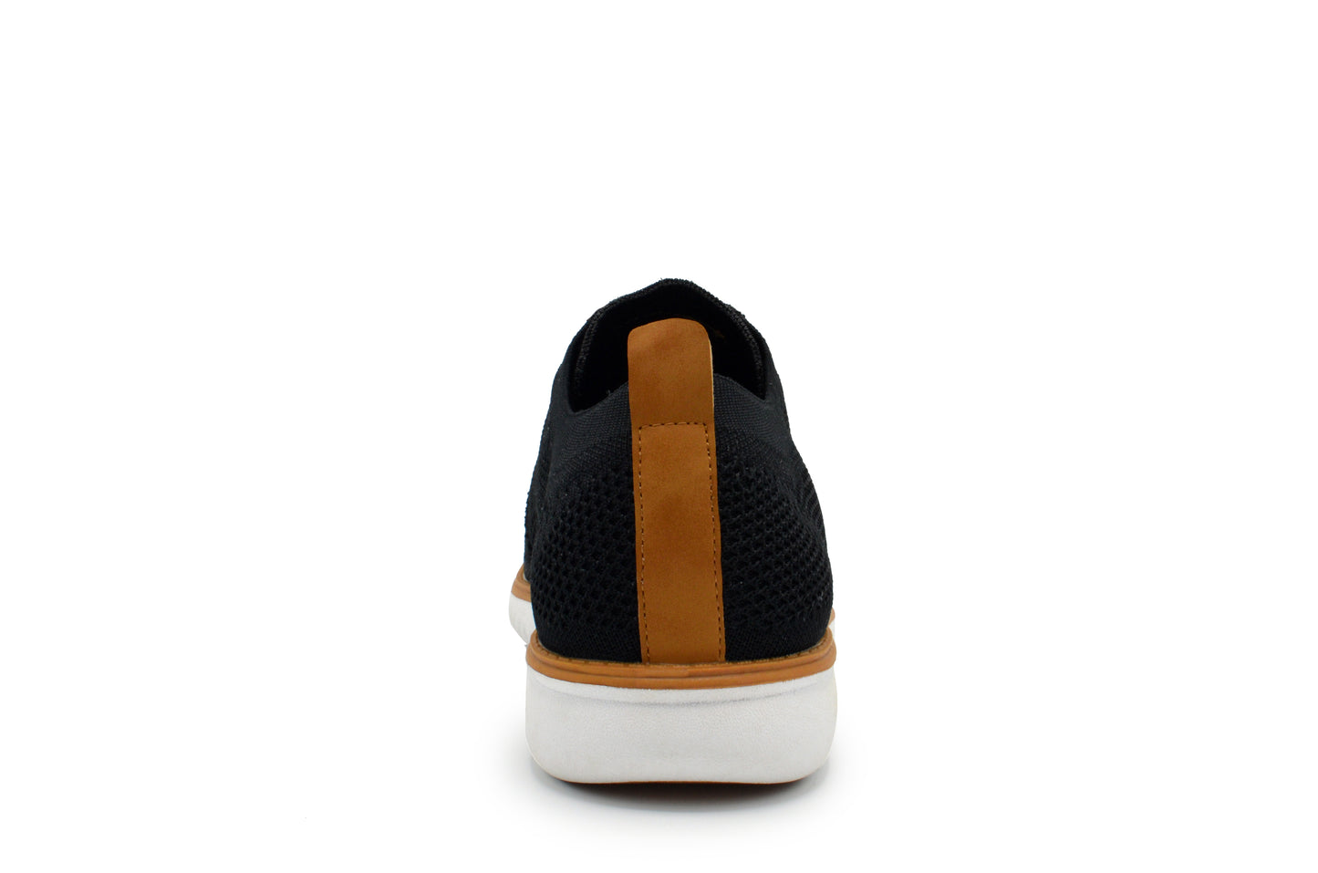 Knit Clapton Oxford Shoes - Black
