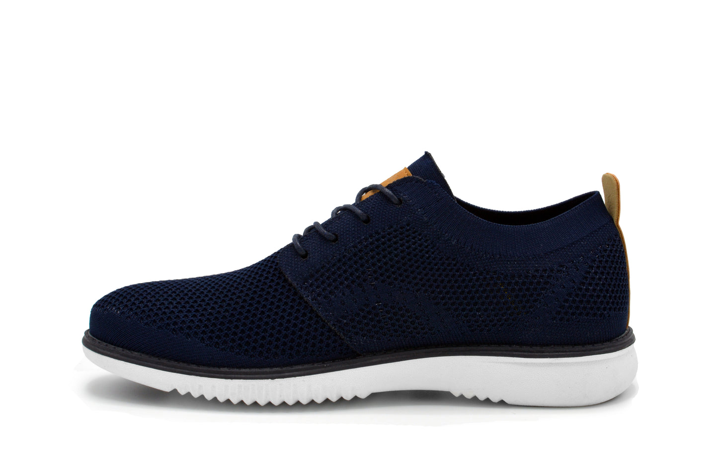 Knit Clapton Oxford Shoes - Navy