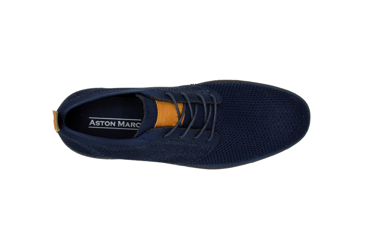 Knit Clapton Oxford Shoes - Navy