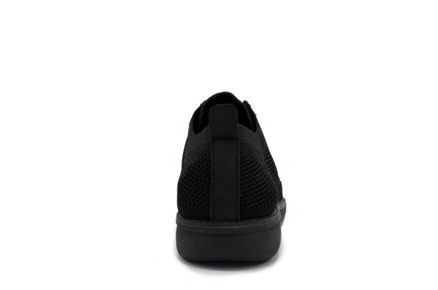 Knit Clapton Oxford Shoes - Black-Black