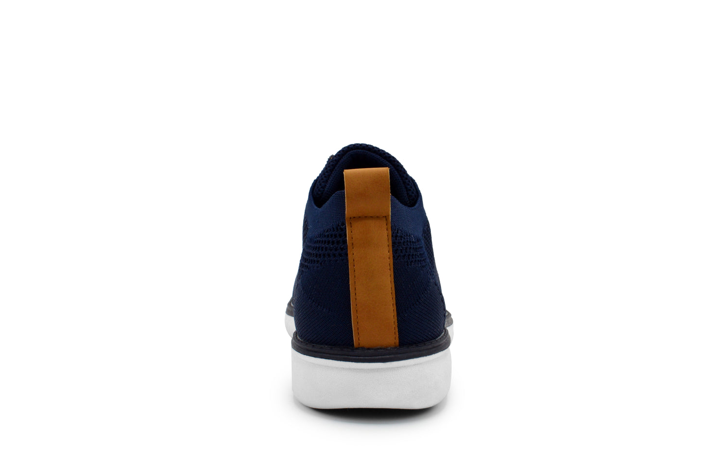 Knit Clapton Wingtip Oxford Shoes - Navy