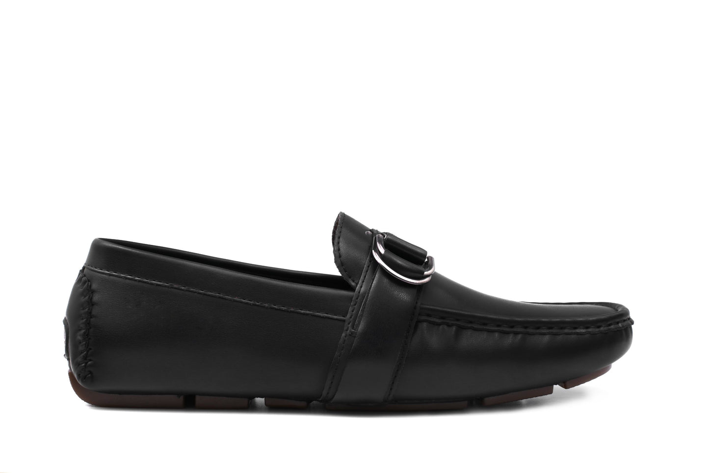 Charter Buckle Loafers - Black