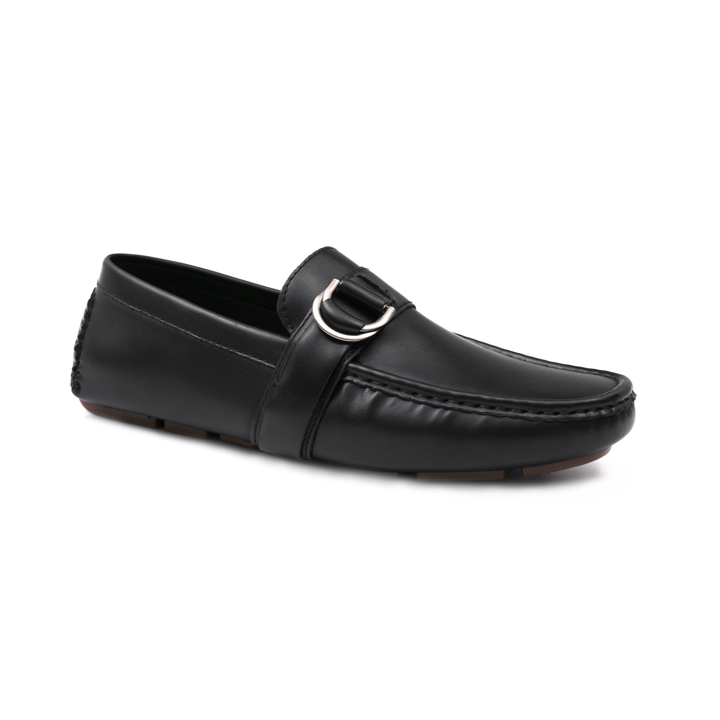 Charter Buckle Loafers - Black