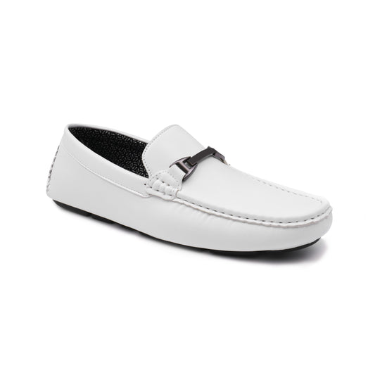 Charter Bit Loafers - White
