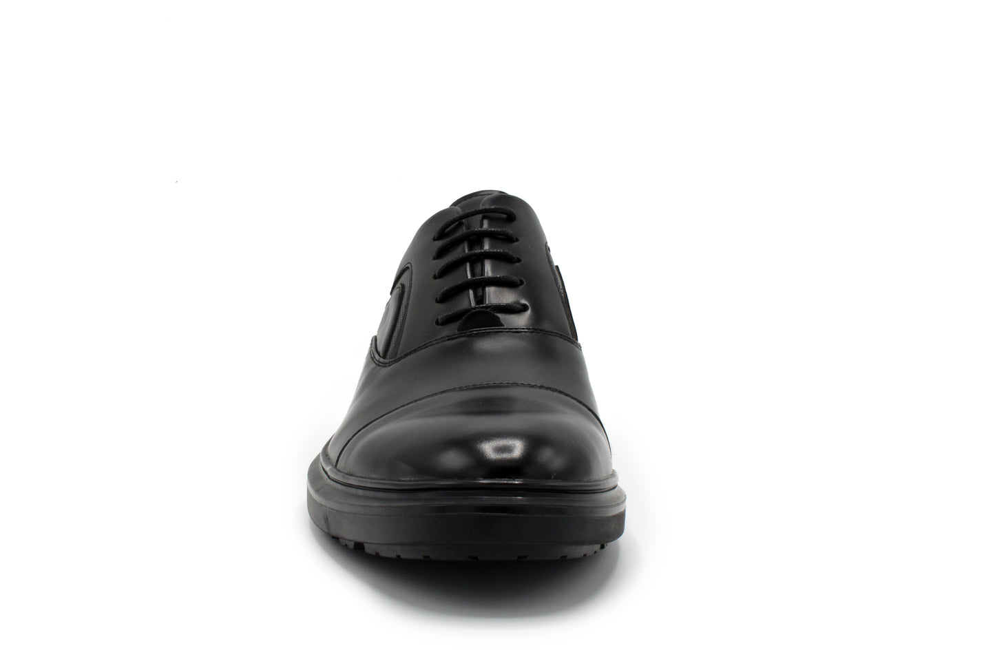 Tuscan Cap Toe Dress Shoes - Black