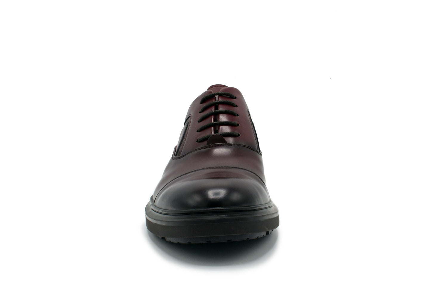 Tuscan Cap Toe Dress Shoes - Maroon