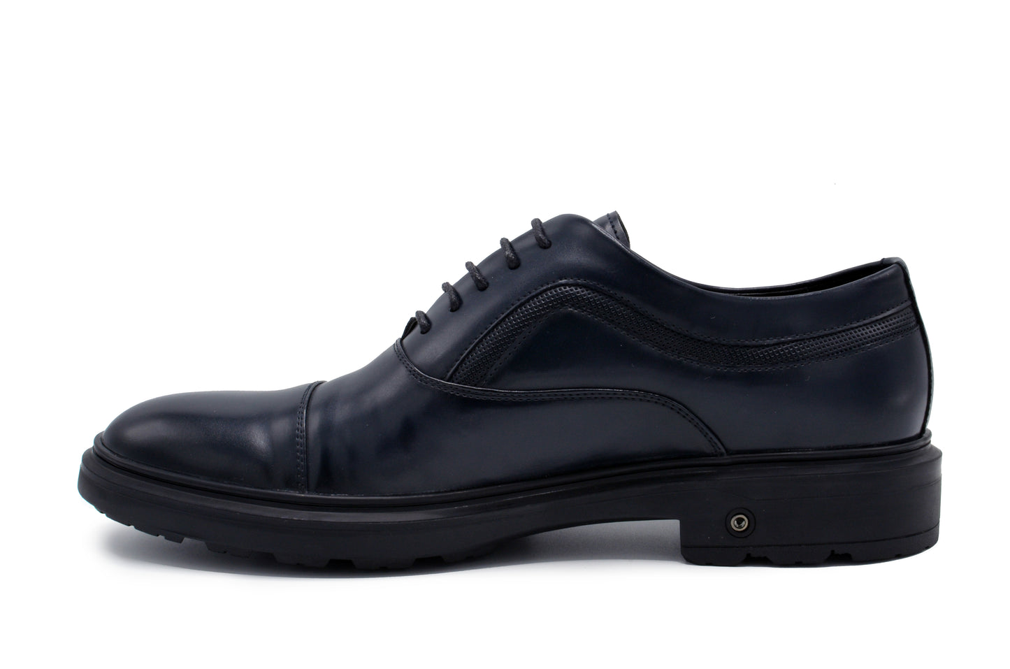 Tuscan Cap Toe Dress Shoes - Navy