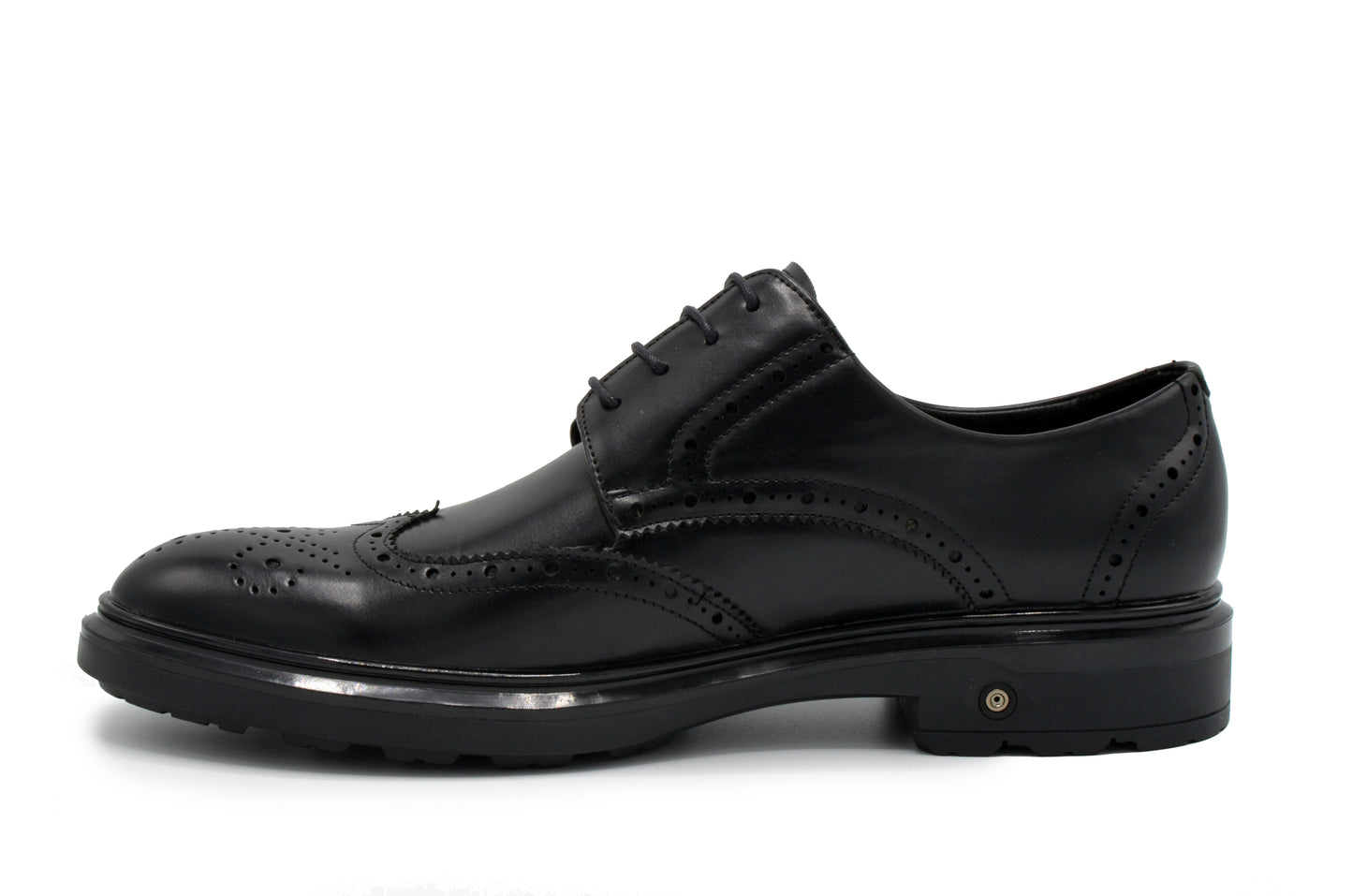 Tuscan Wingtip Dress Shoes - Black