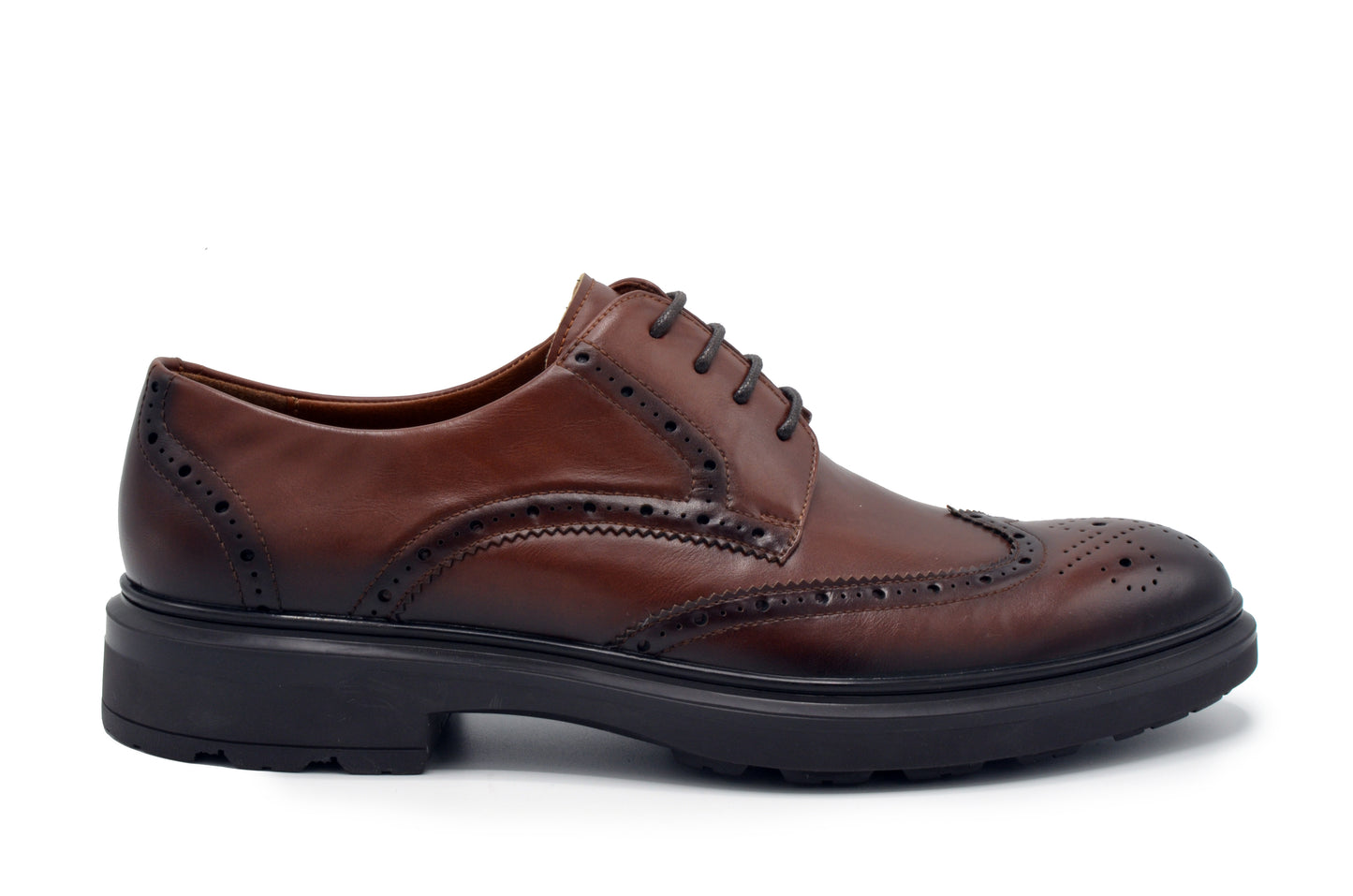 Tuscan Wingtip Dress Shoes - Tan