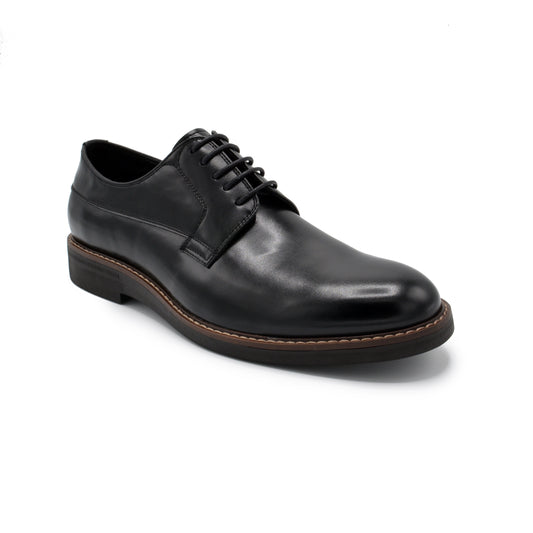 Monaco Plain Toe Dress Shoes - Black