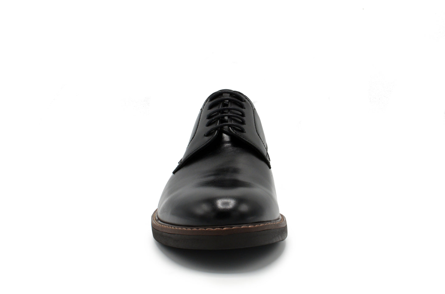 Monaco Plain Toe Dress Shoes - Black