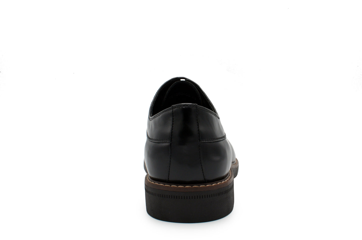 Monaco Plain Toe Dress Shoes - Black