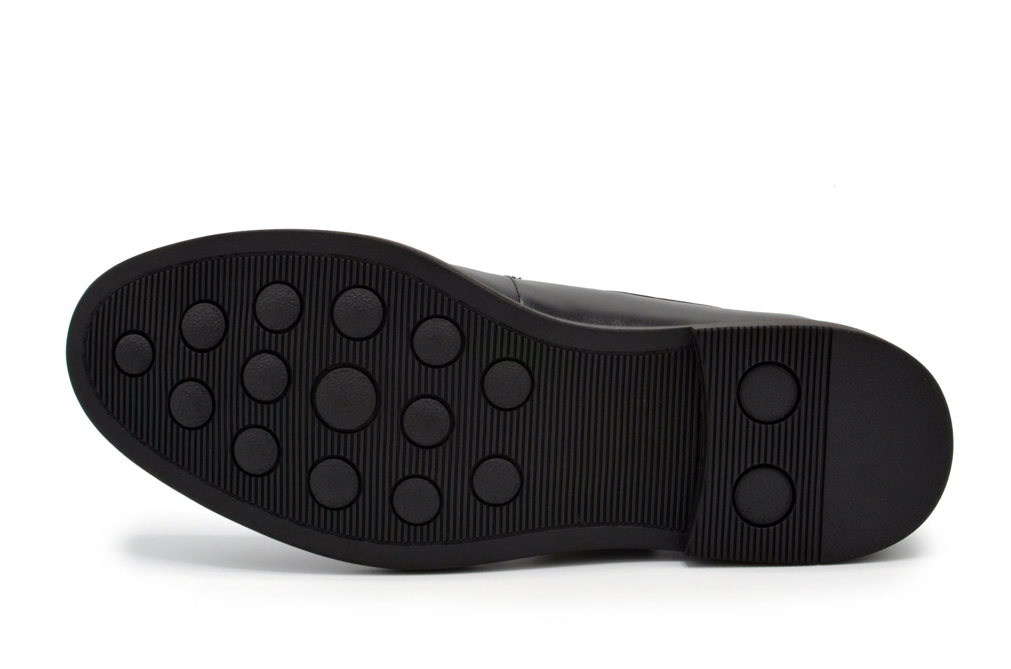 Monaco Plain Toe Dress Shoes - Black
